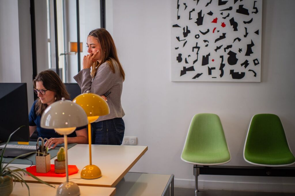 The Trapèze agency's open-plan studio in Paris