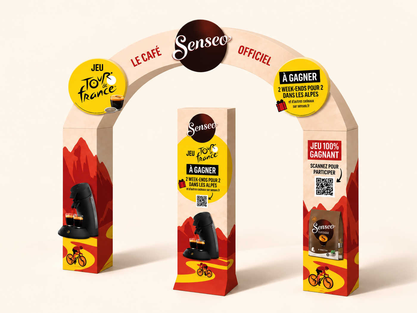 Senseo – Tour de France, visuel 4