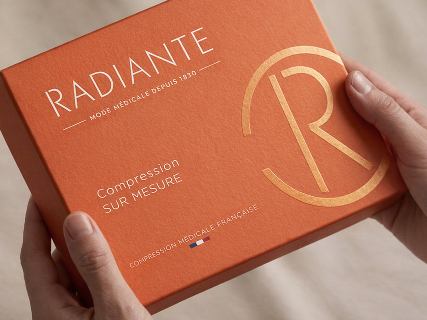 Radiante – Rebranding, visuel 1
