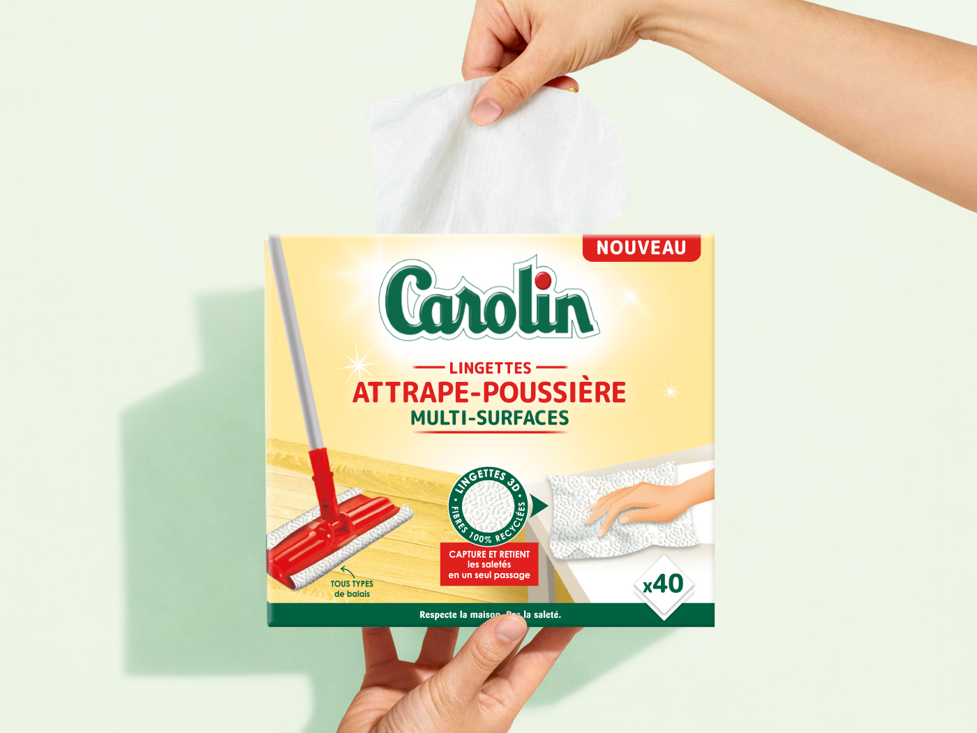 Carolin – Attrape poussière, visuel 1