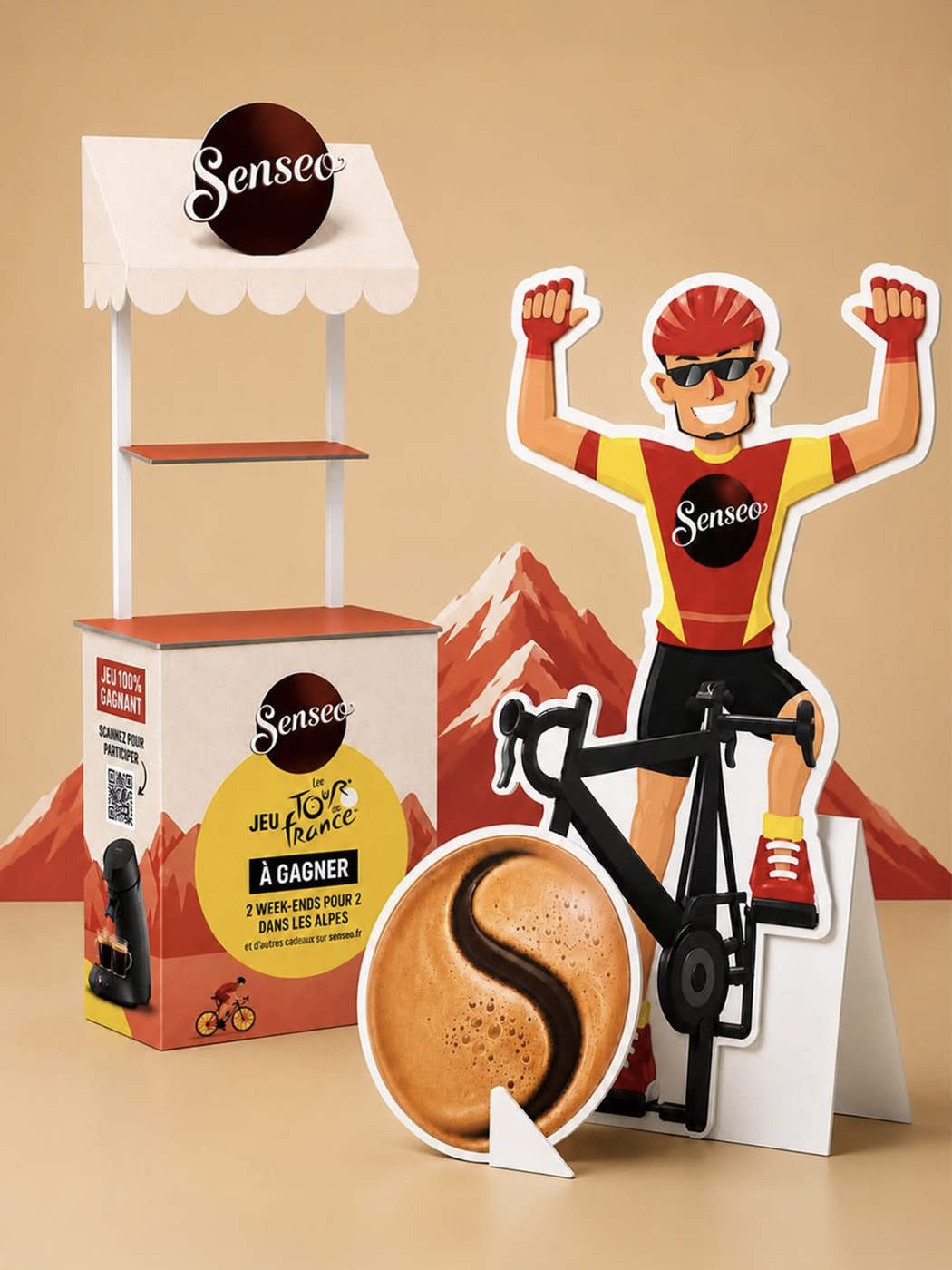 Senseo – Tour de France, visuel 2