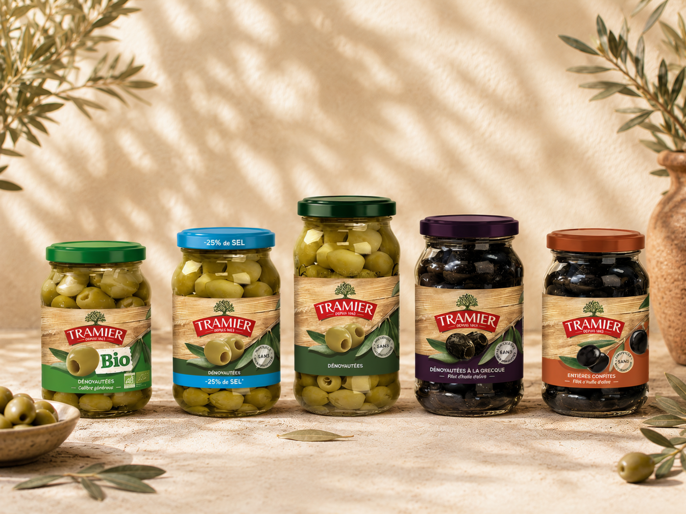 Tramier – Les olives